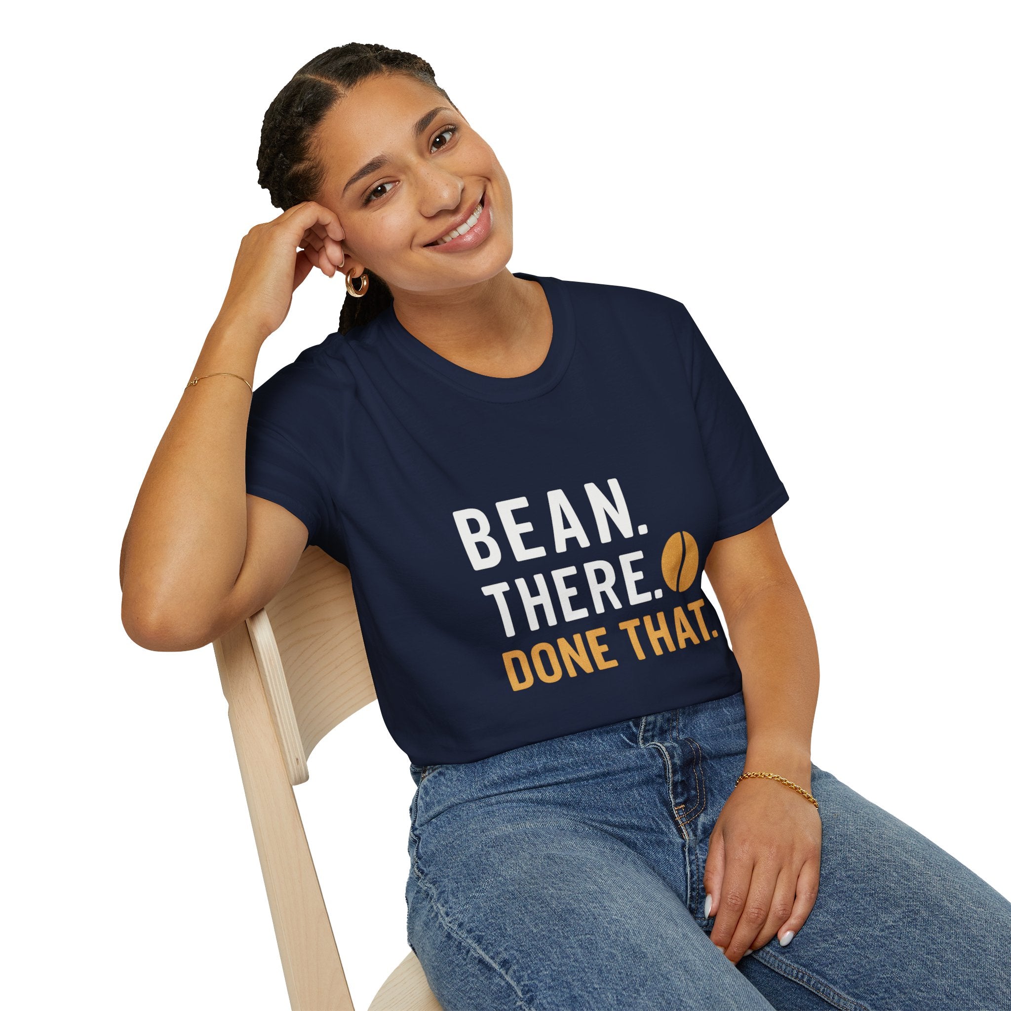 Coffee Shirt — "Bean There Done That" T-Shirt