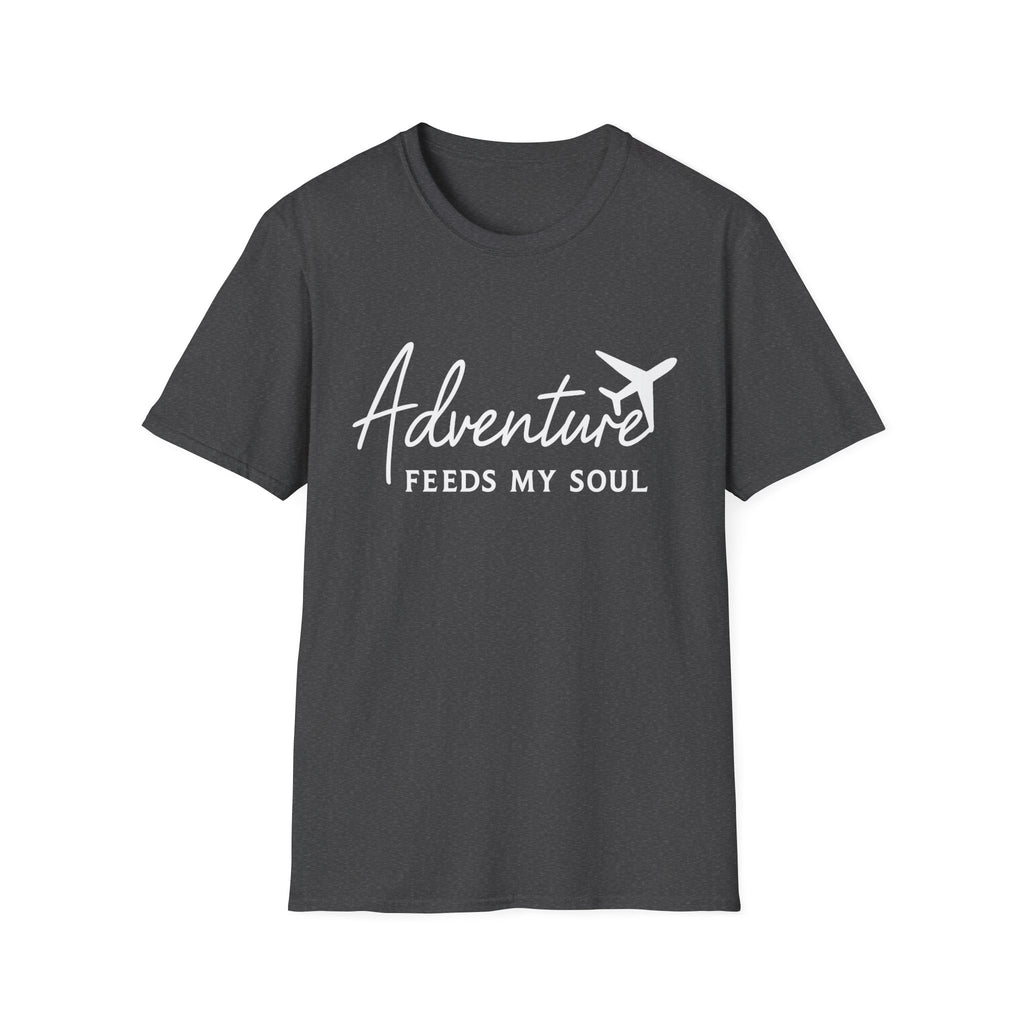 Travel Shirt — "Adventure Feeds My Soul" T-Shirt