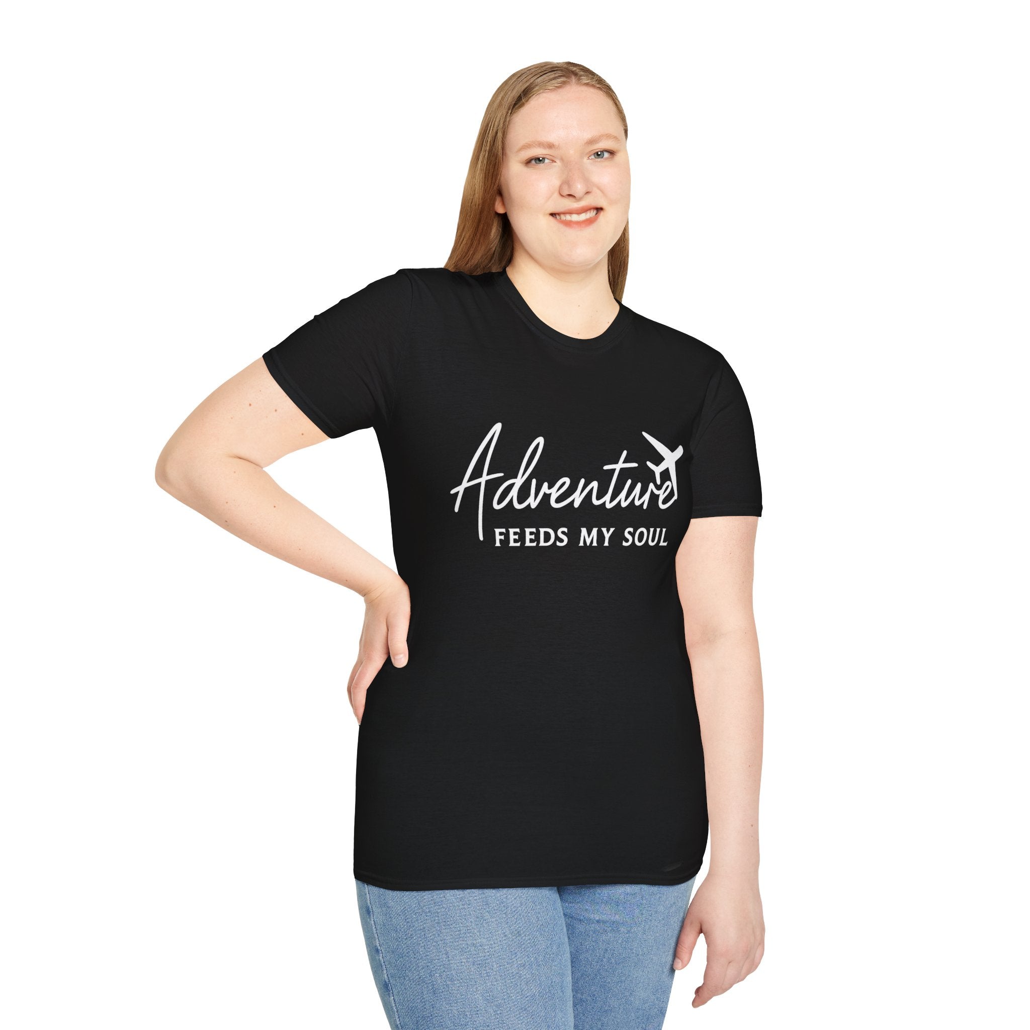 Travel Shirt — "Adventure Feeds My Soul" T-Shirt
