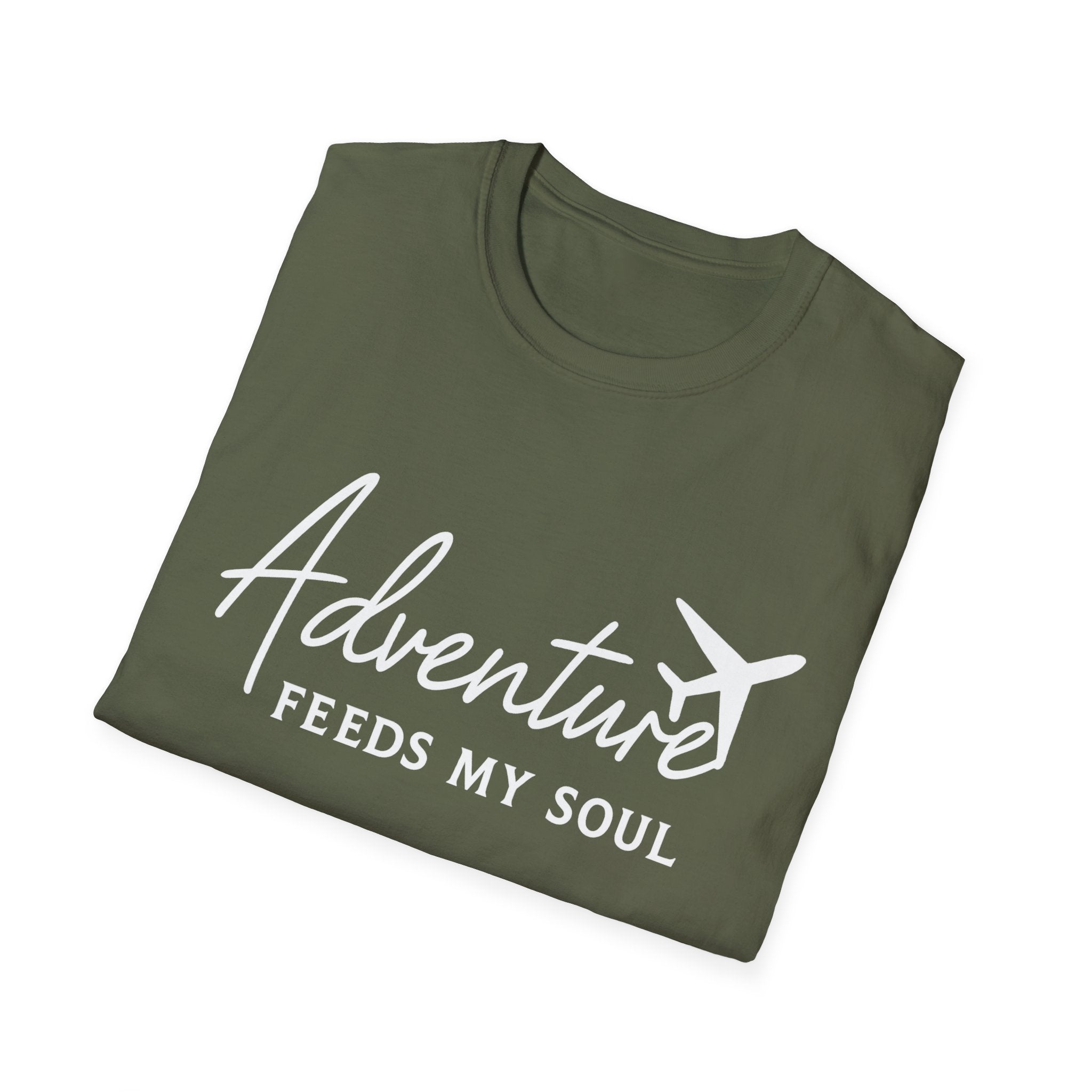 Travel Shirt — "Adventure Feeds My Soul" T-Shirt