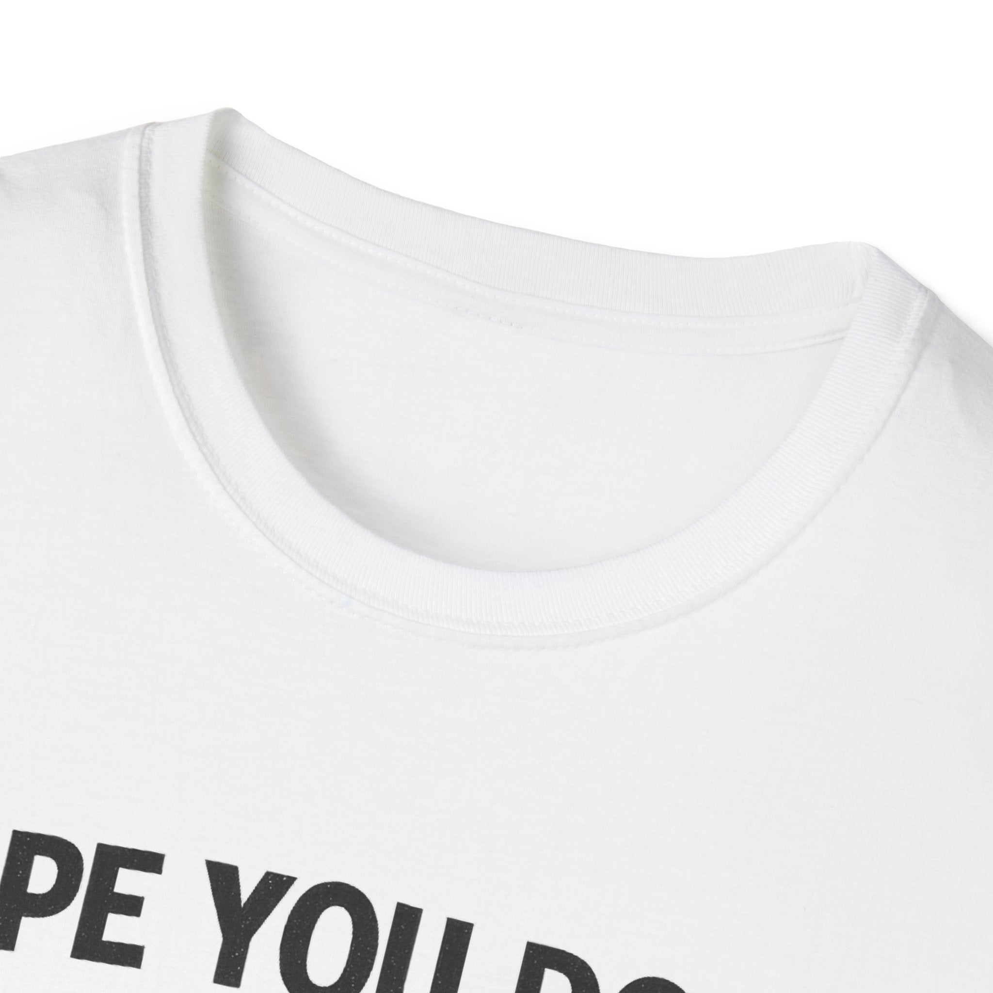 Funny Gym Shirt — "Hope You Don't Mind These Pecs In Your Face" T-Shirt