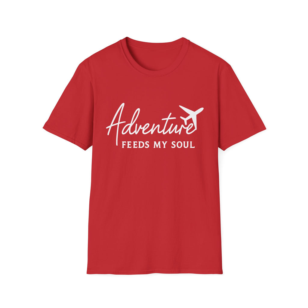 Travel Shirt — "Adventure Feeds My Soul" T-Shirt