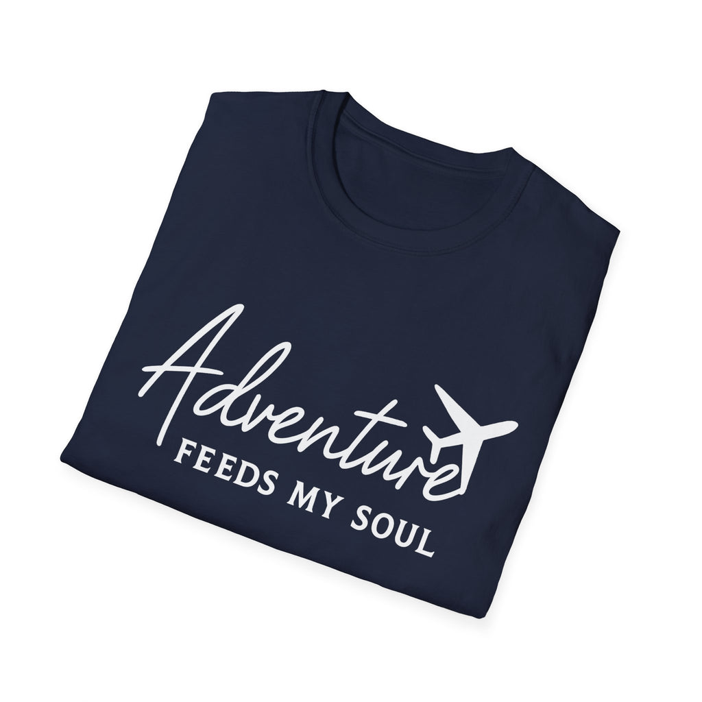 Travel Shirt — "Adventure Feeds My Soul" T-Shirt