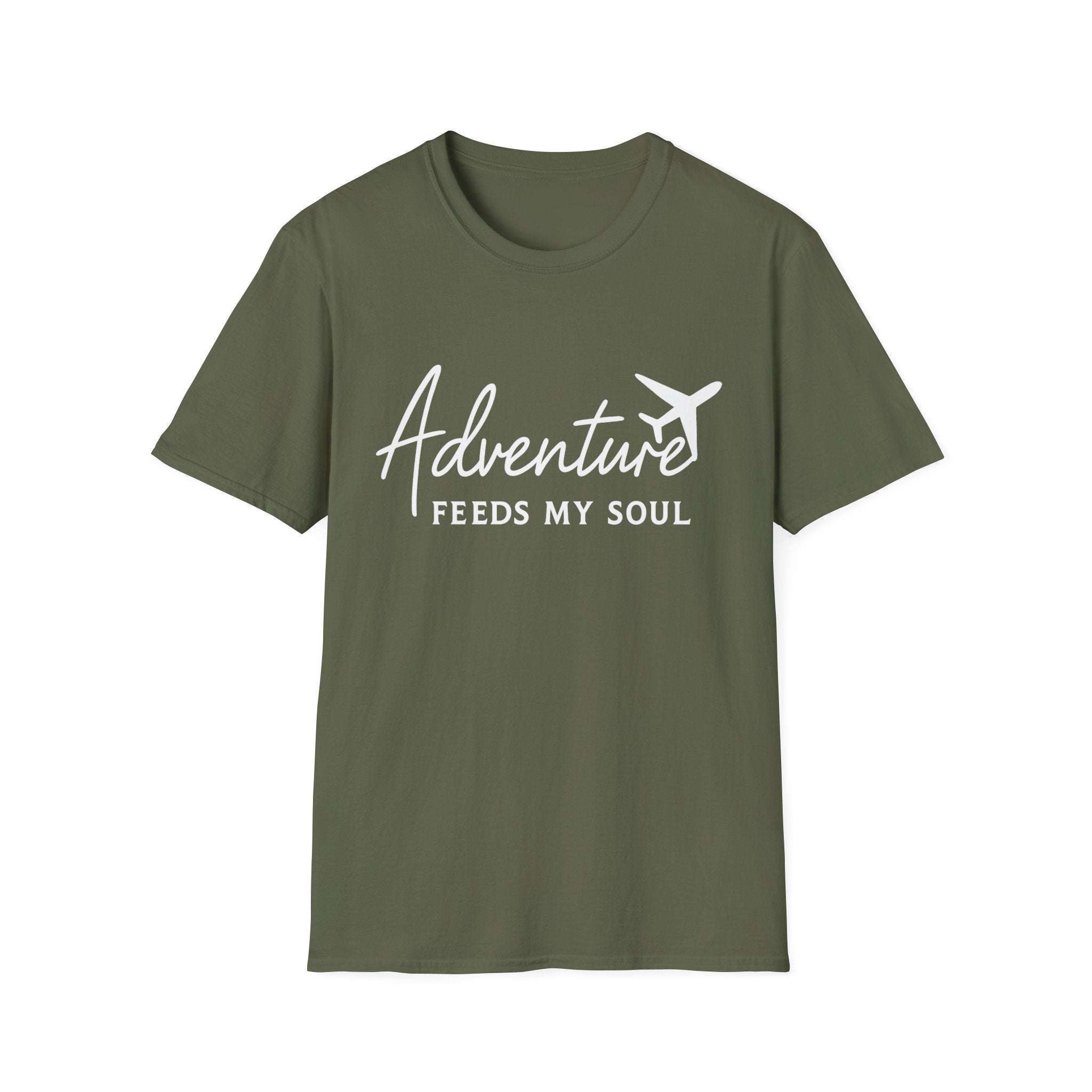 Travel Shirt — "Adventure Feeds My Soul" T-Shirt