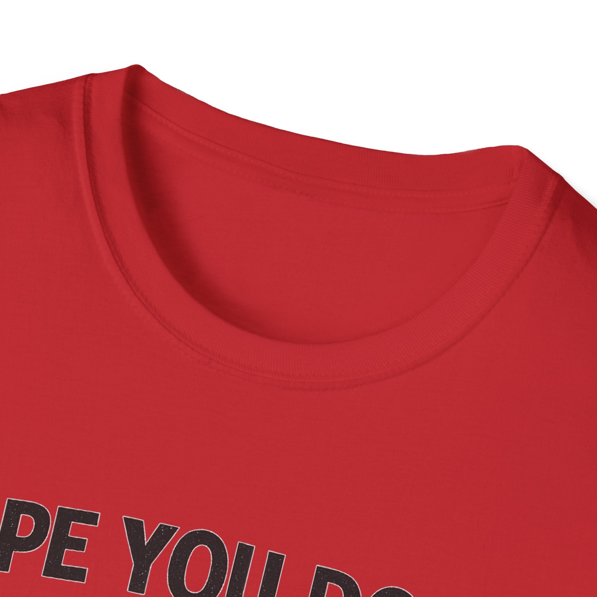 Funny Gym Shirt — "Hope You Don't Mind These Pecs In Your Face" T-Shirt