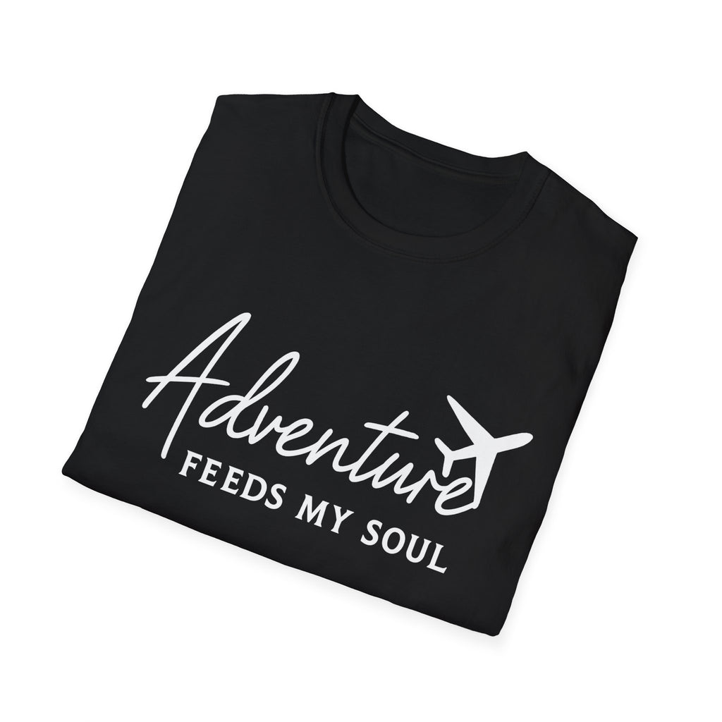 Travel Shirt — "Adventure Feeds My Soul" T-Shirt