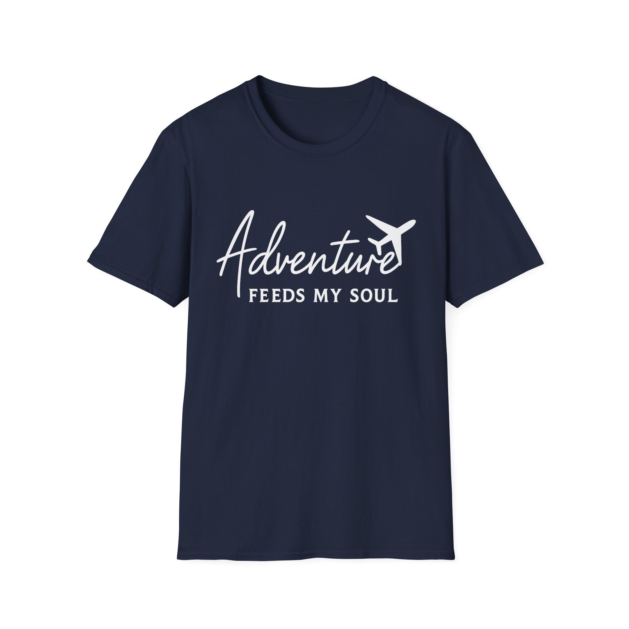 Travel Shirt — "Adventure Feeds My Soul" T-Shirt