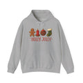 LIMITED EDITION Holly Jolly Christmas Hoodie — Festive Gingerbread, Ornament & Stocking Holiday Sweatshirt