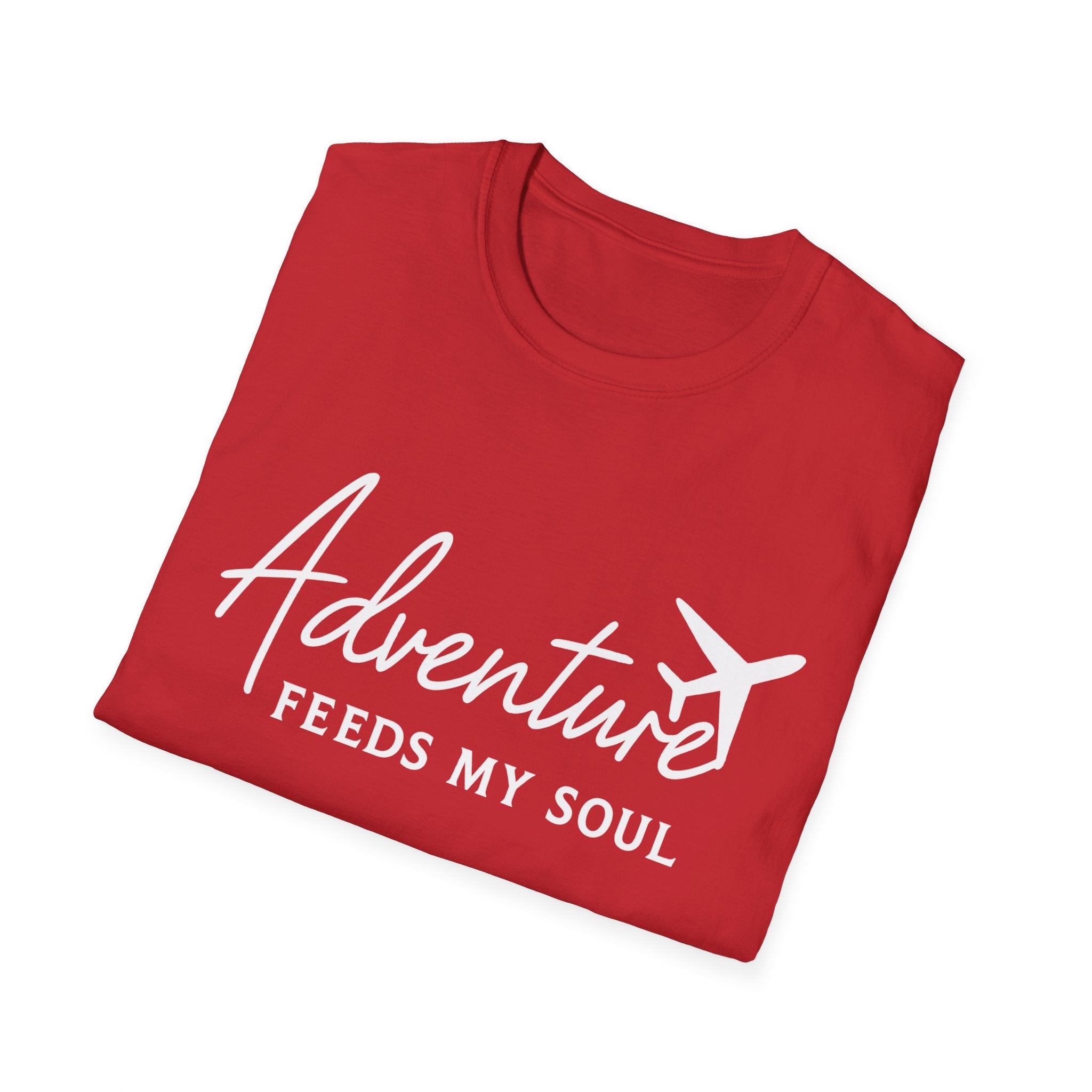 Travel Shirt — "Adventure Feeds My Soul" T-Shirt