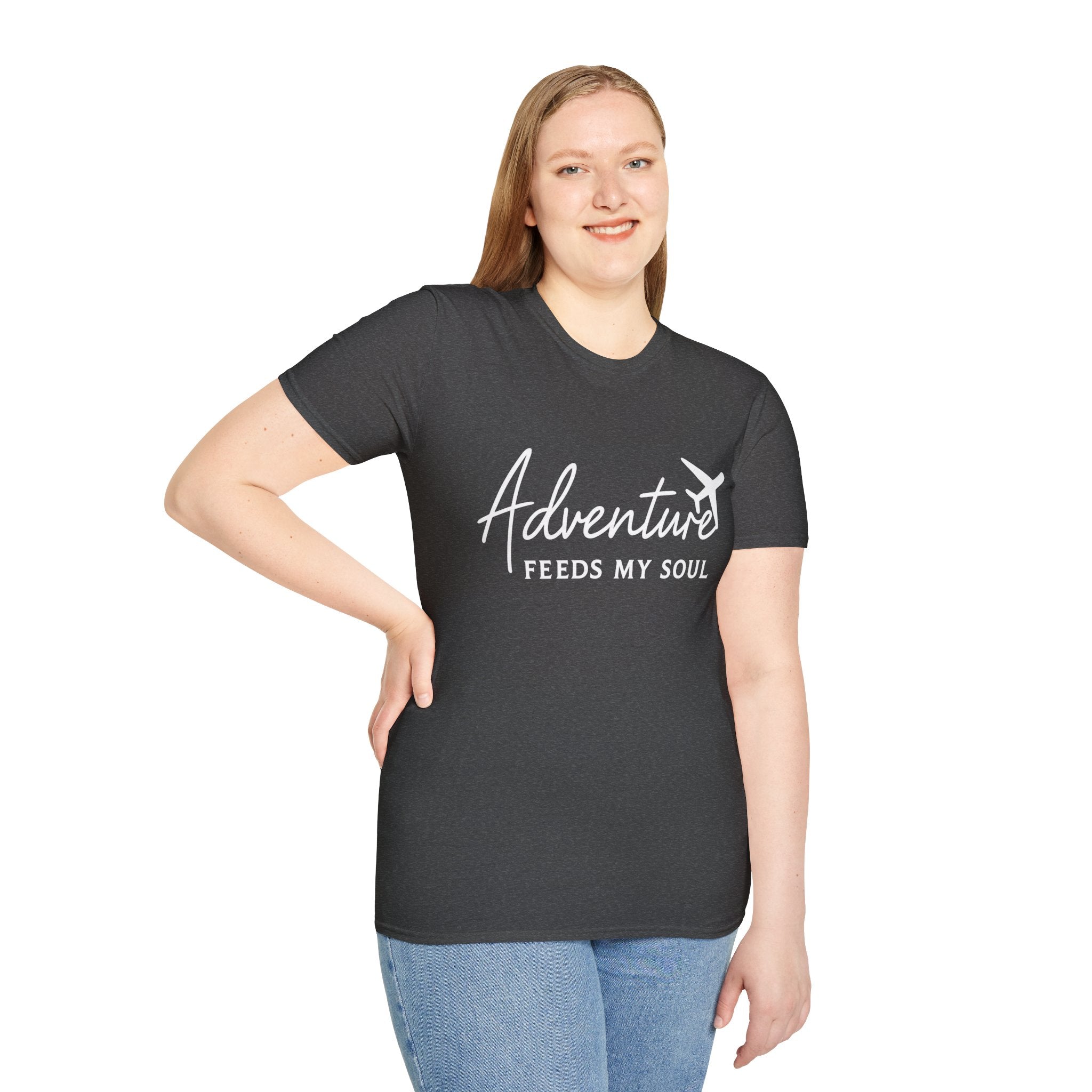 Travel Shirt — "Adventure Feeds My Soul" T-Shirt