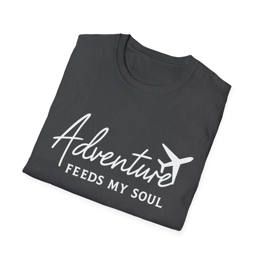 Travel Shirt — "Adventure Feeds My Soul" T-Shirt