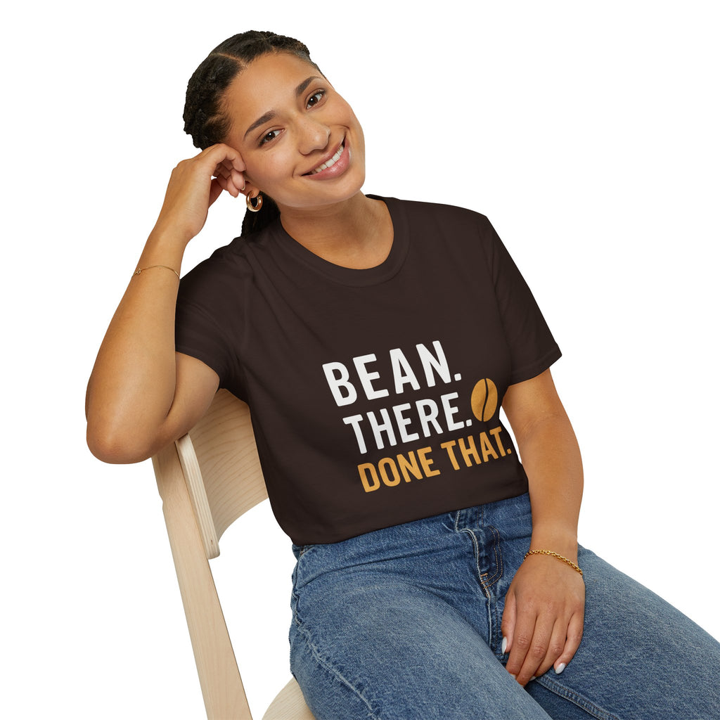 Coffee Shirt — "Bean There Done That" T-Shirt
