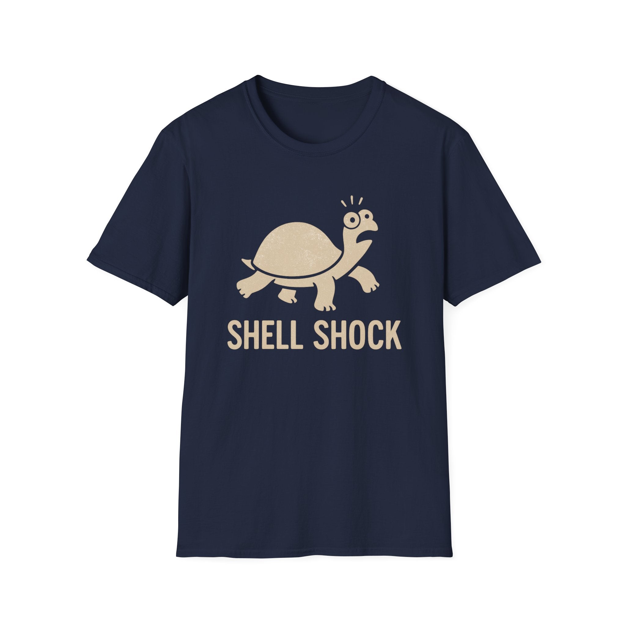 Shell Shock Turtle T-Shirt — Cute Retro Turtle Graphic Tee
