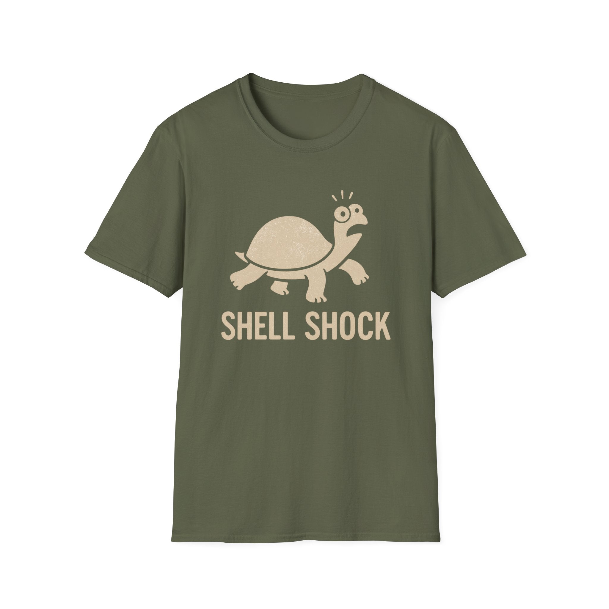 Shell Shock Turtle T-Shirt — Cute Retro Turtle Graphic Tee