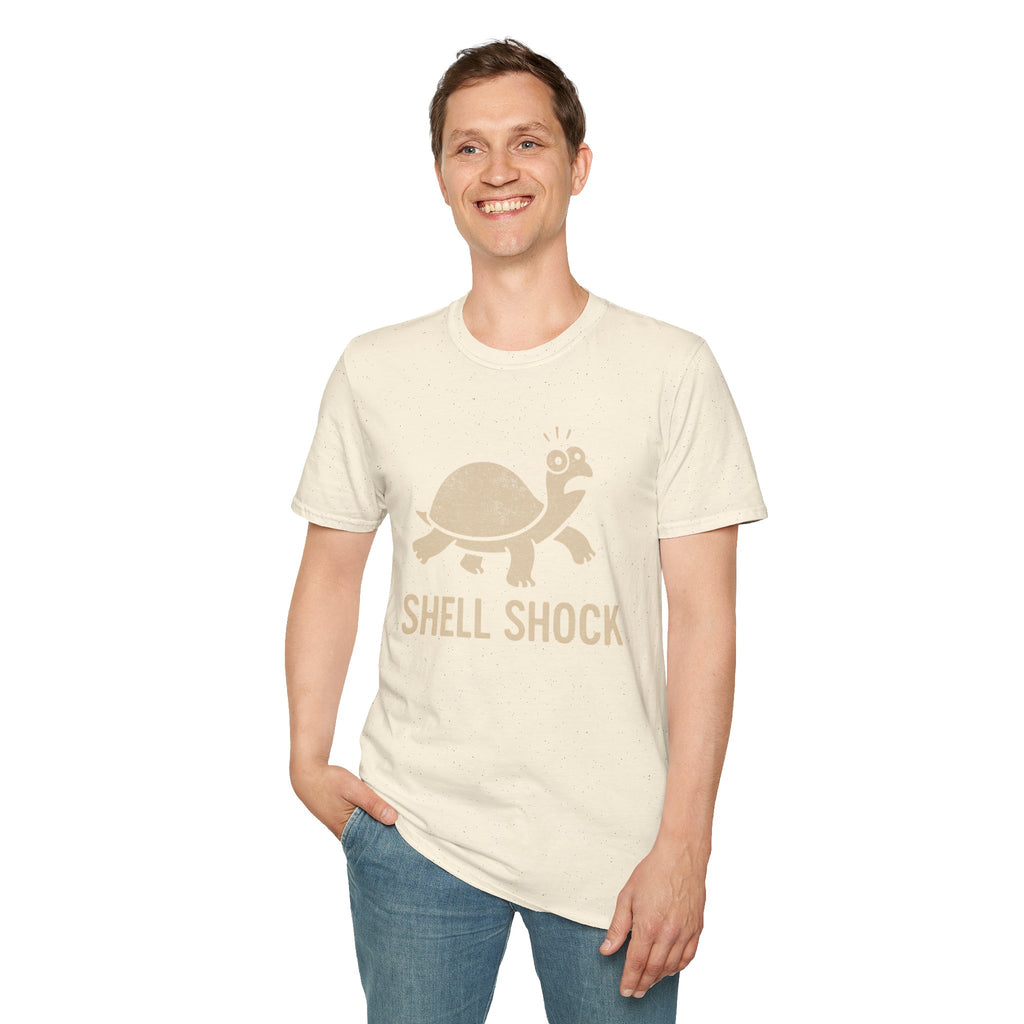 Shell Shock Turtle T-Shirt — Cute Retro Turtle Graphic Tee