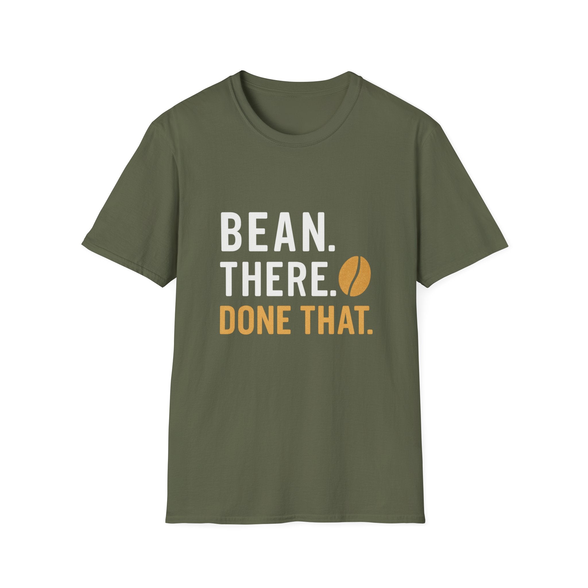 Coffee Shirt — "Bean There Done That" T-Shirt