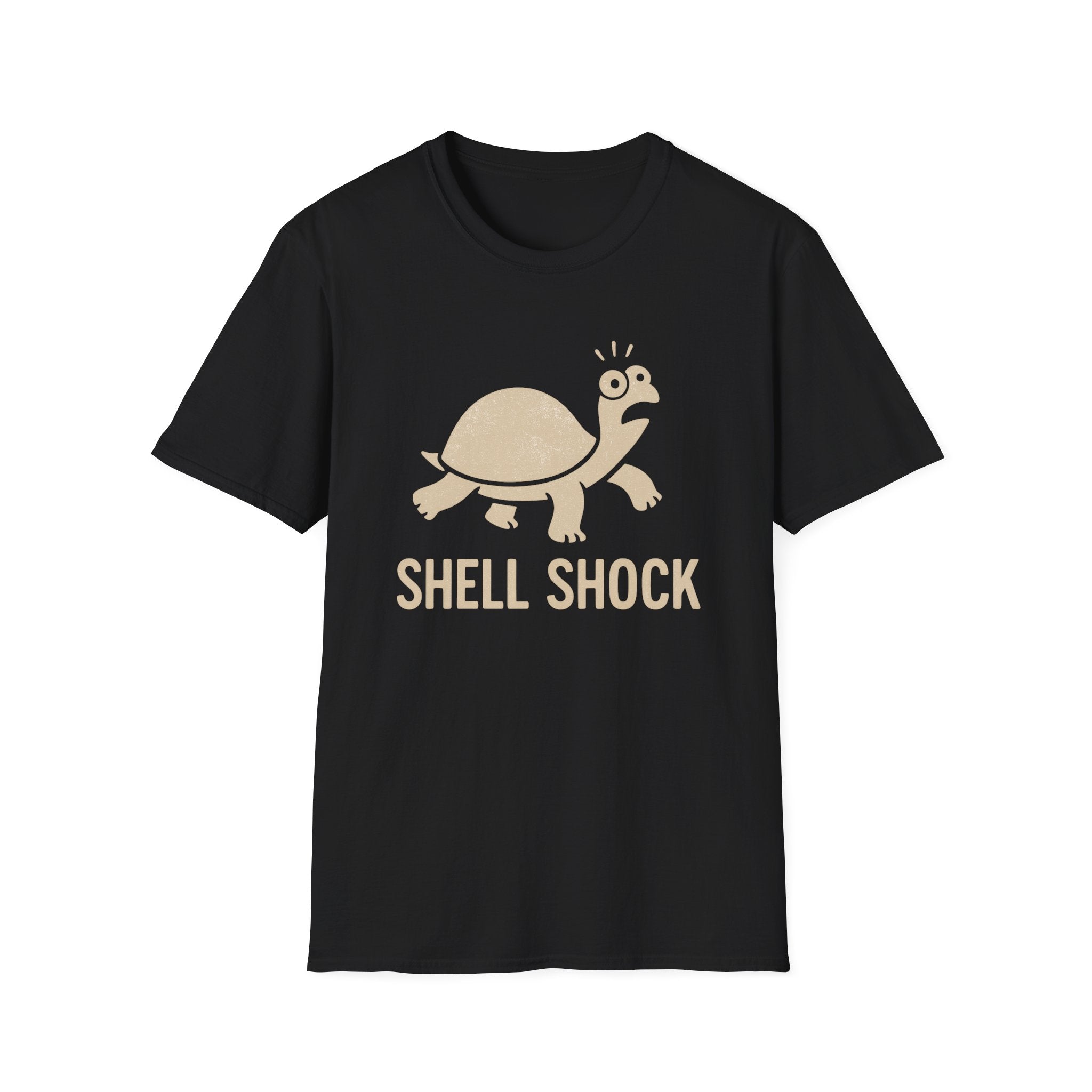 Shell Shock Turtle T-Shirt — Cute Retro Turtle Graphic Tee