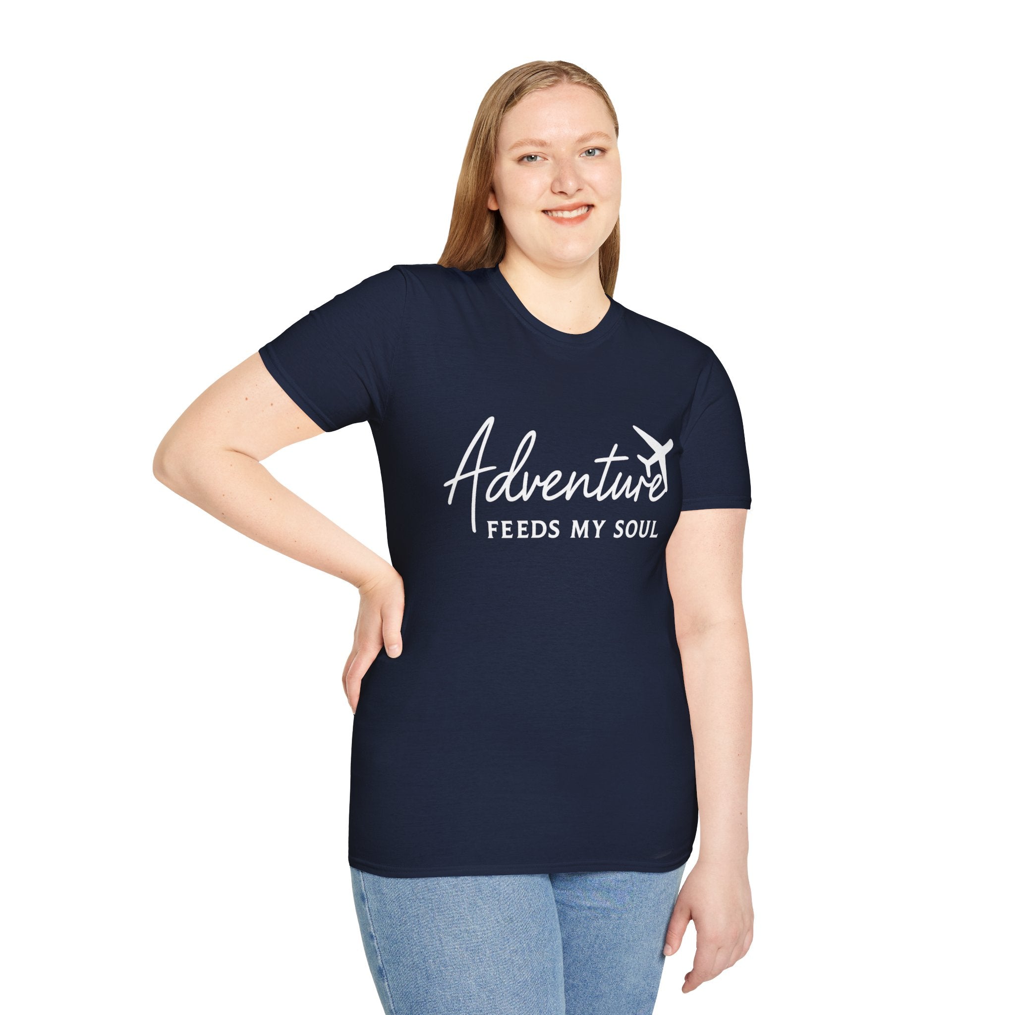 Travel Shirt — "Adventure Feeds My Soul" T-Shirt