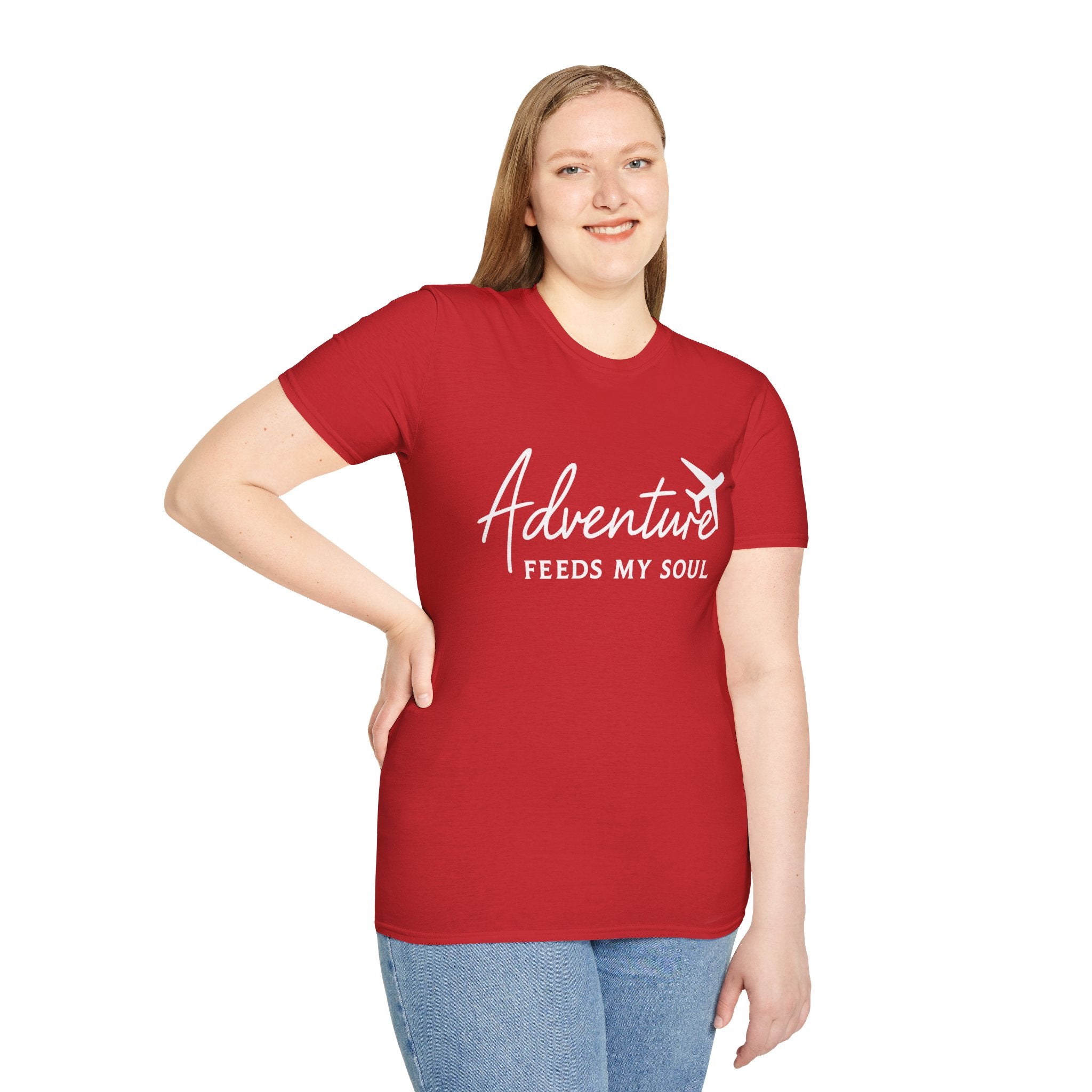 Travel Shirt — "Adventure Feeds My Soul" T-Shirt