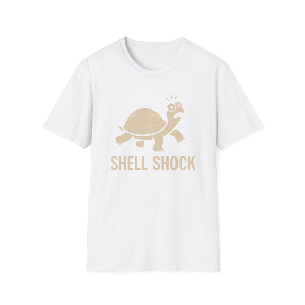 Shell Shock Turtle T-Shirt — Cute Retro Turtle Graphic Tee