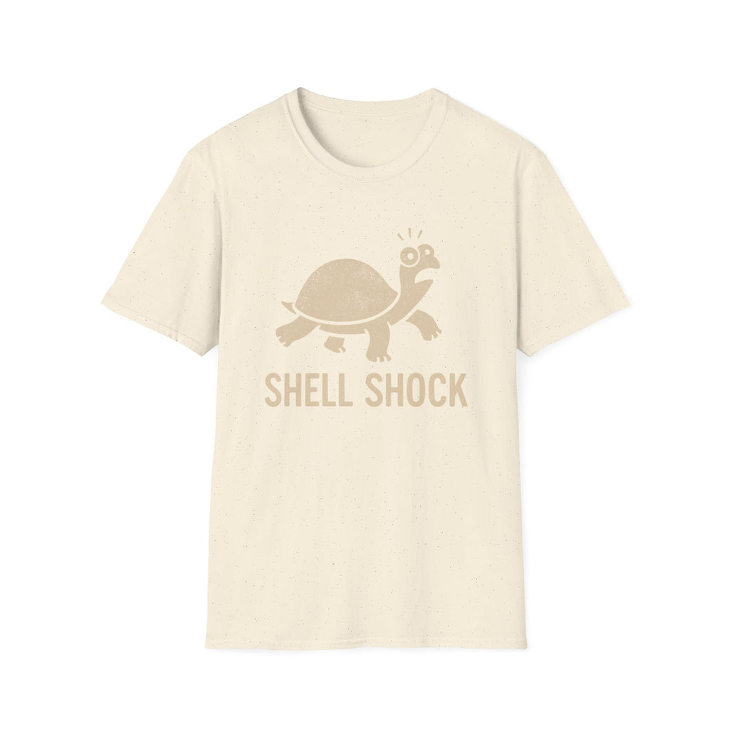 Shell Shock Turtle T-Shirt — Cute Retro Turtle Graphic Tee