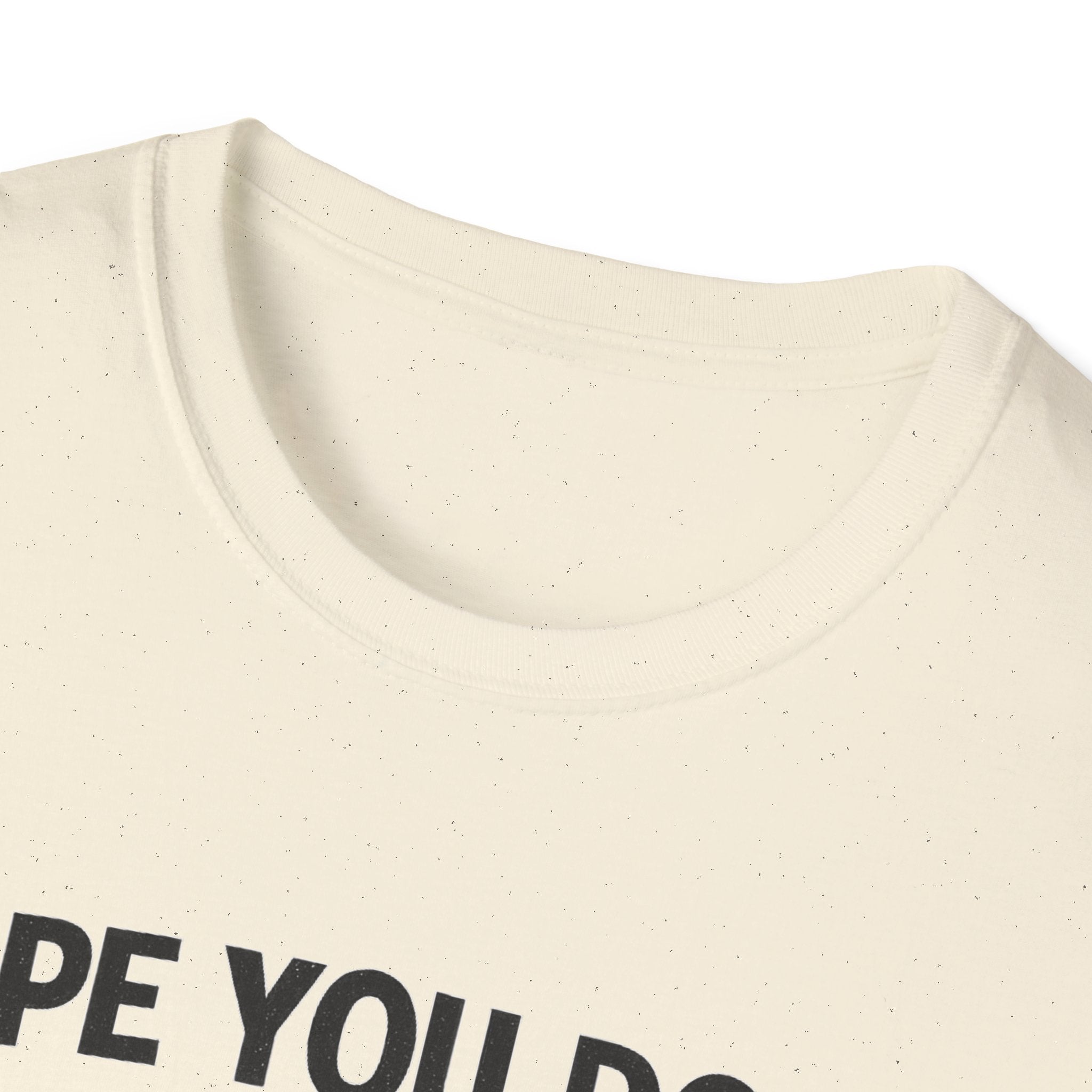 Funny Gym Shirt — "Hope You Don't Mind These Pecs In Your Face" T-Shirt